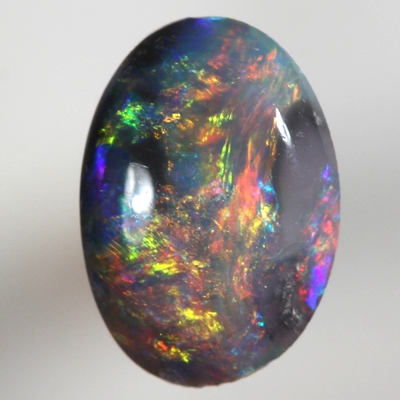 SOLID BLACK OPAL Bright red multicolour, always showing colour SEE VIDEO